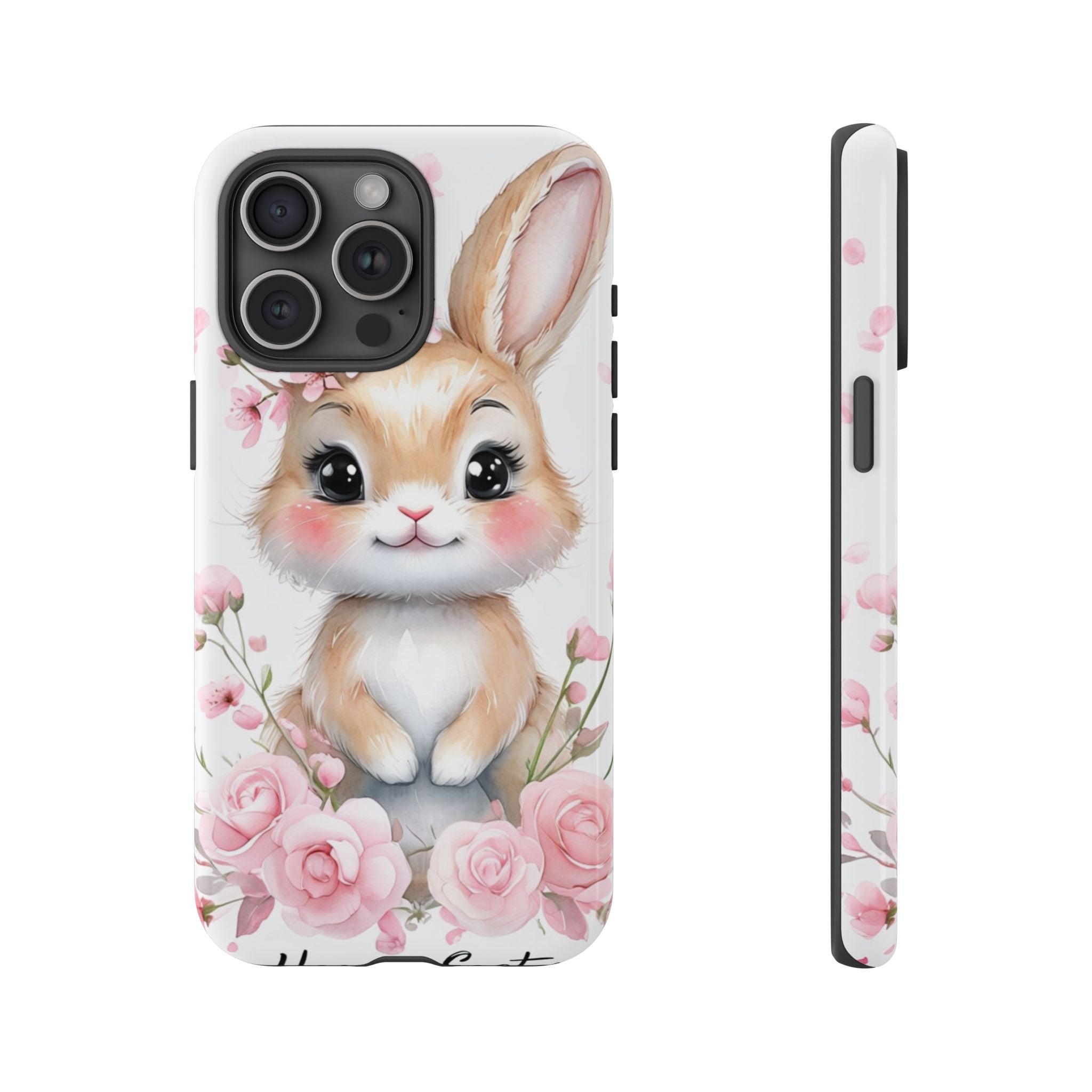 Cute Bunny Phone Case — Adorable Kawaii Rabbit Phone Cover for Girls & Animal Lovers