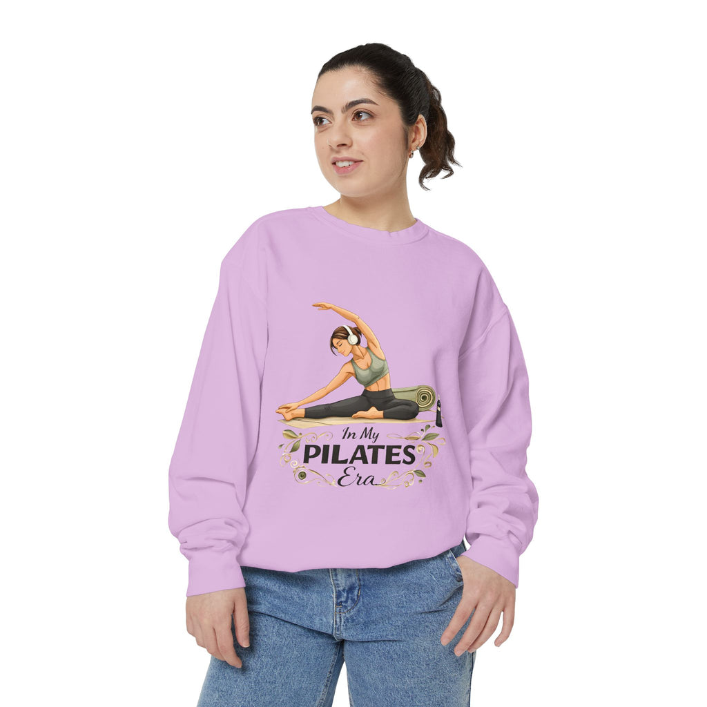 Pilates Era Sweatshirt - 'In My Pilates Era' Illustrated Fitness Crewneck