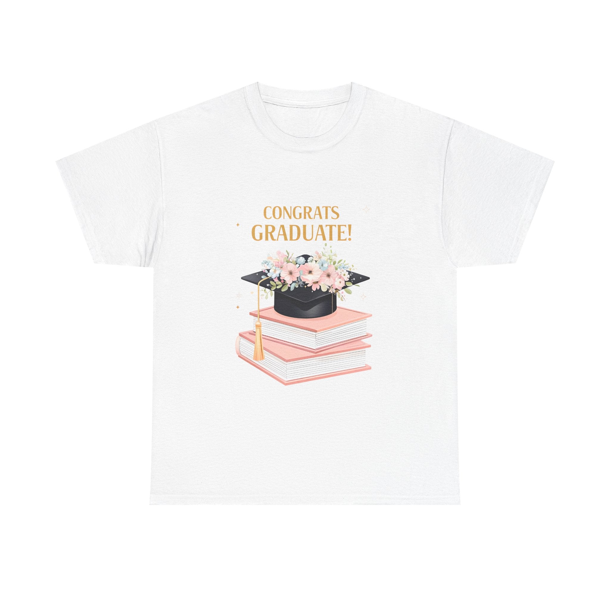 Congrats Graduate Floral Graduation T-Shirt