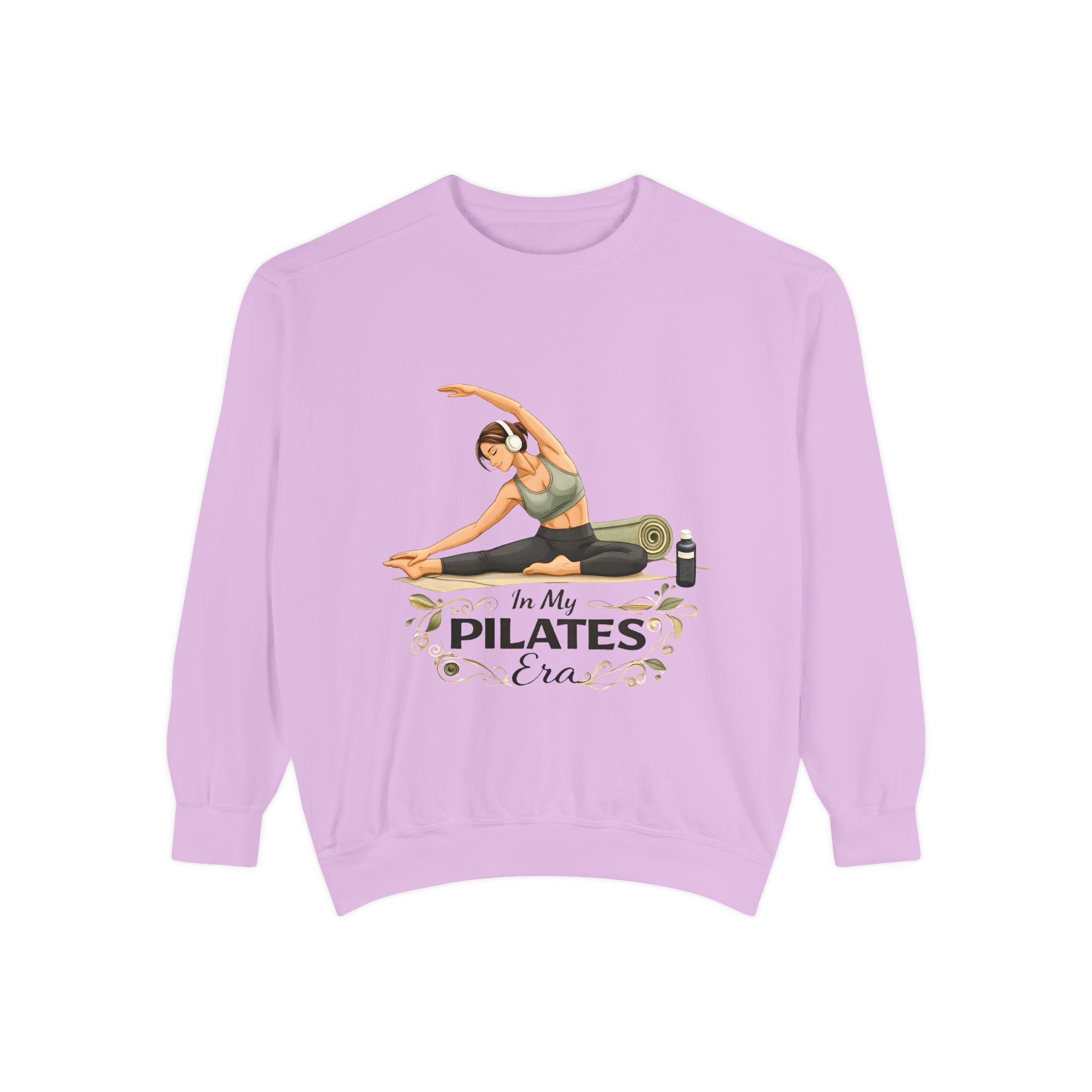 Pilates Era Sweatshirt - 'In My Pilates Era' Illustrated Fitness Crewneck