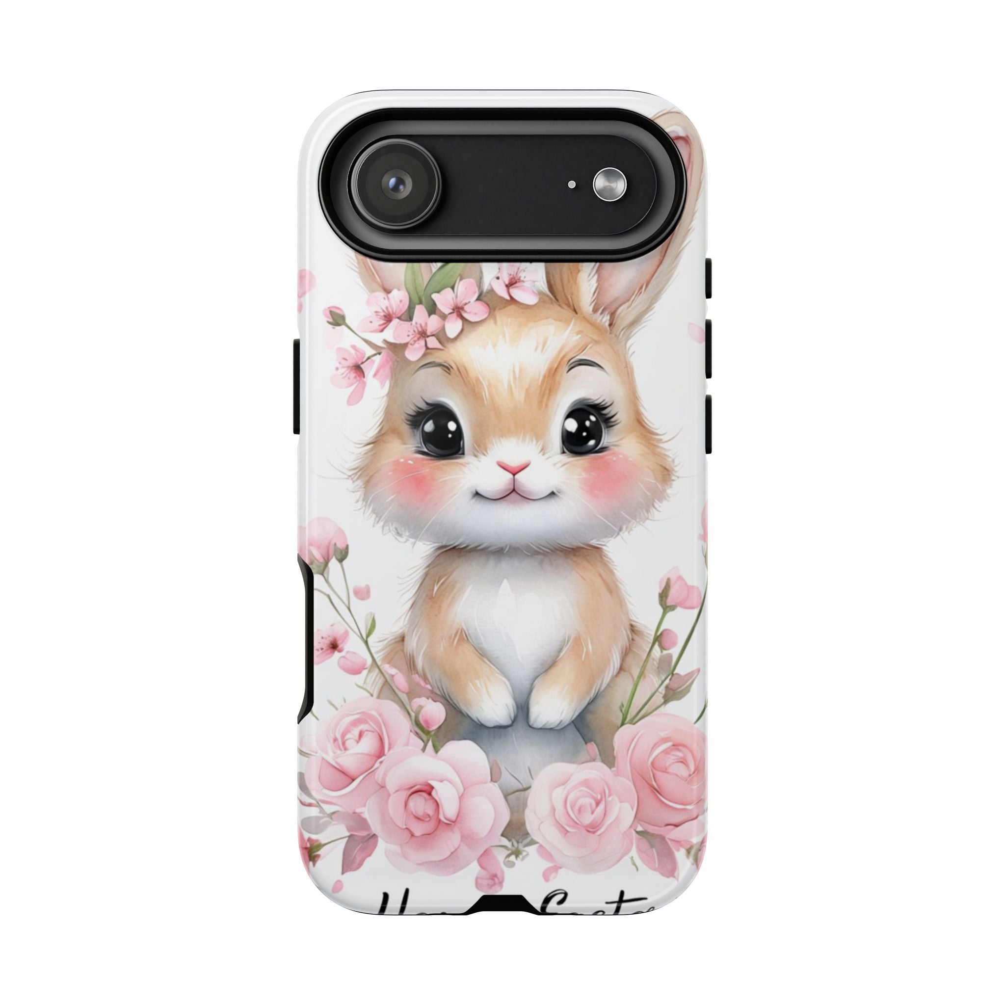 Cute Bunny Phone Case — Adorable Kawaii Rabbit Phone Cover for Girls & Animal Lovers