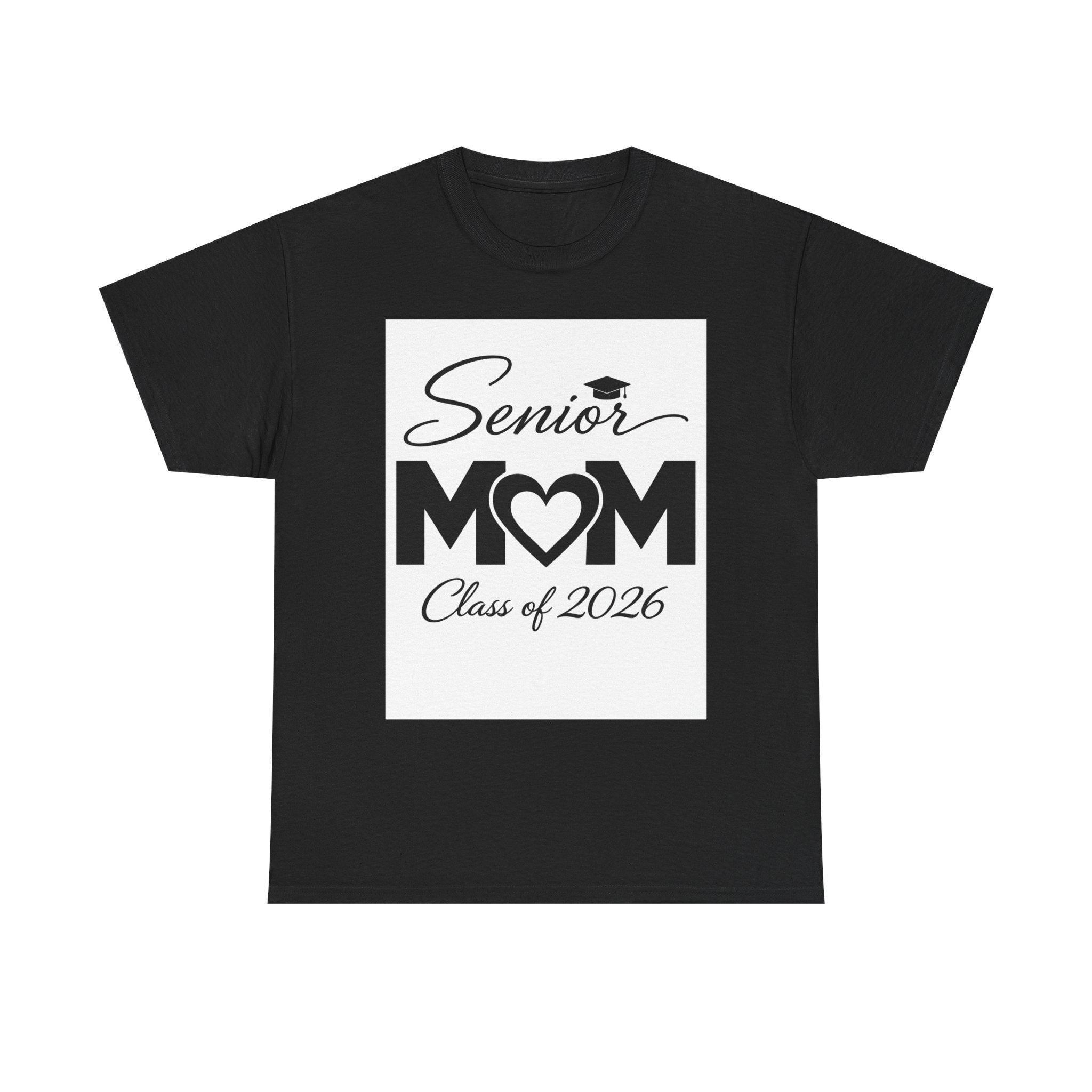 Senior Mom T-Shirt - Class of 2026 Graduation Tee
